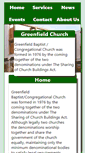 Mobile Screenshot of greenfieldchurch.co.uk